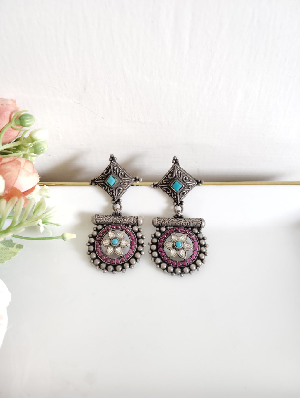 Aarvi Kundan Earring