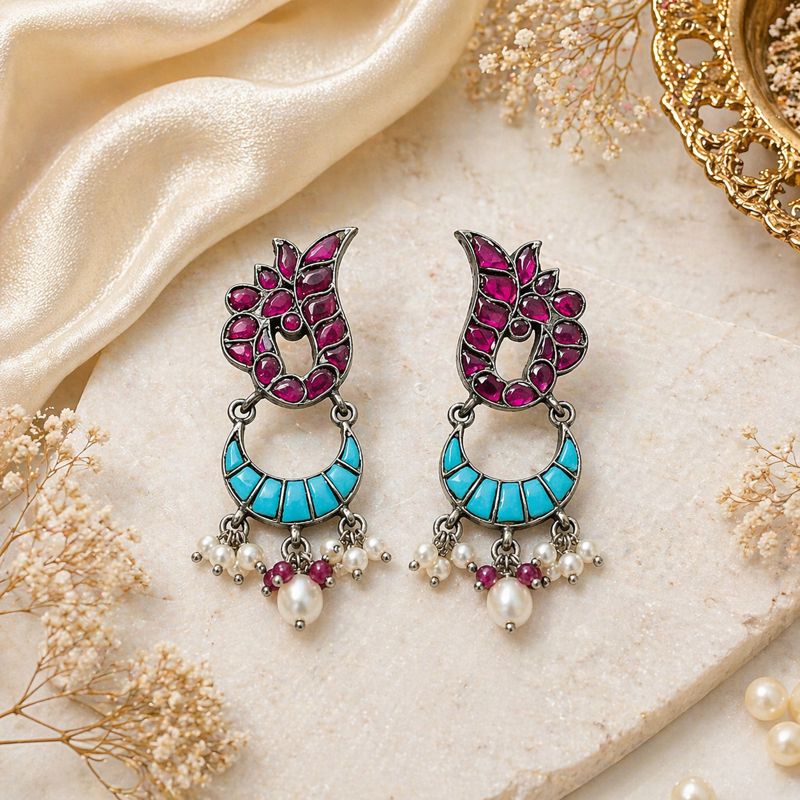 Vritika Bloom Chand Drops