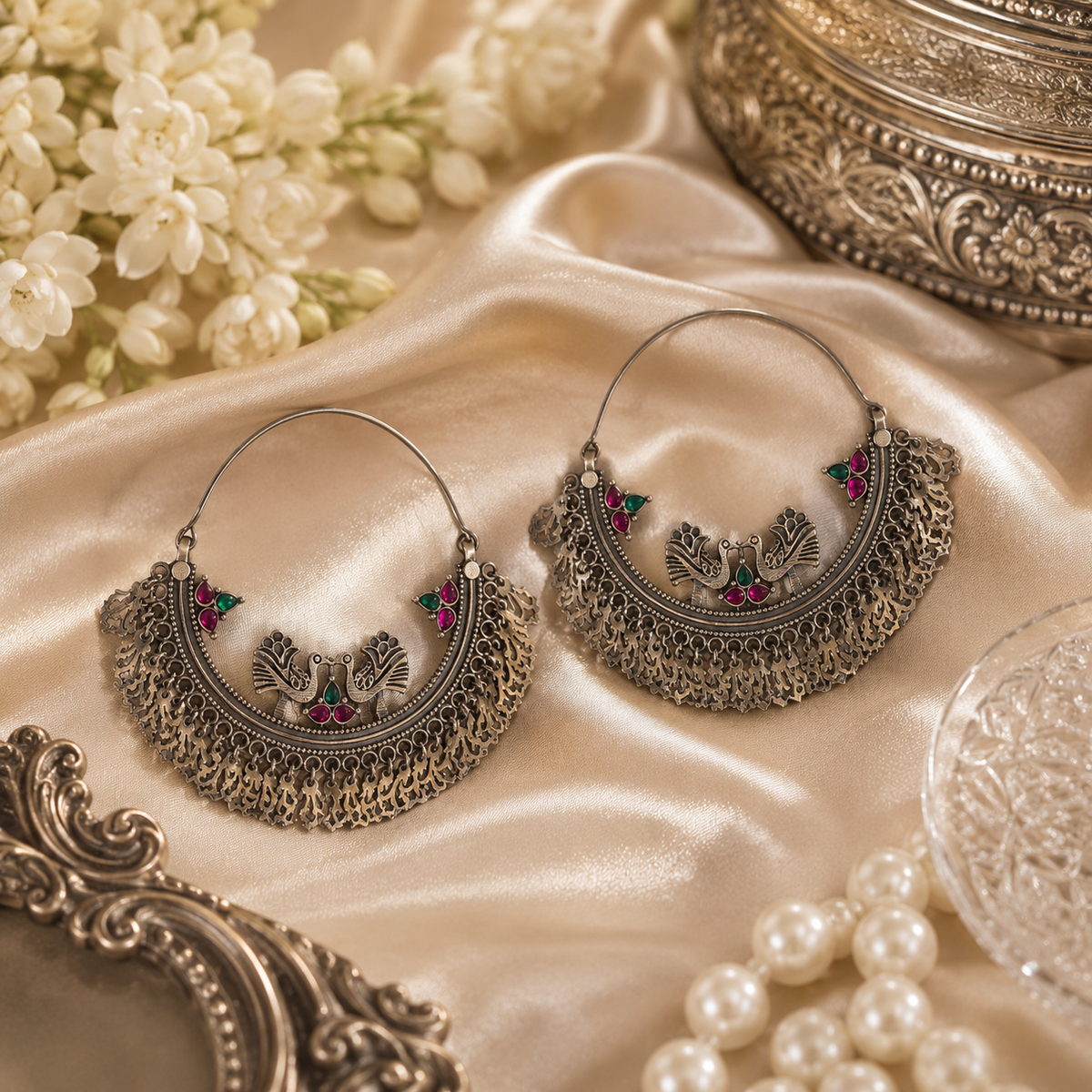 Varnika Royal Chand Hoops
