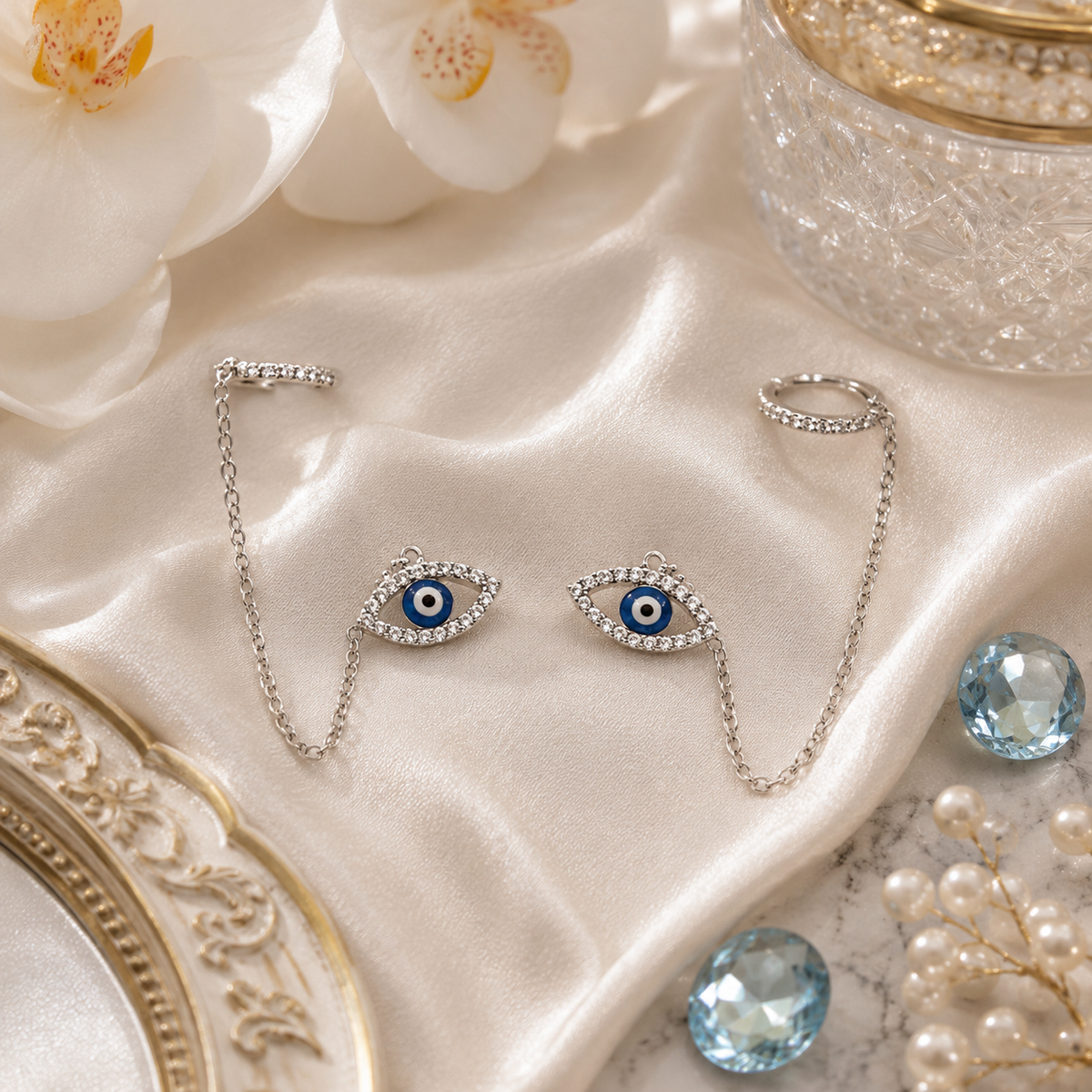 Netrika Chain Earrings
