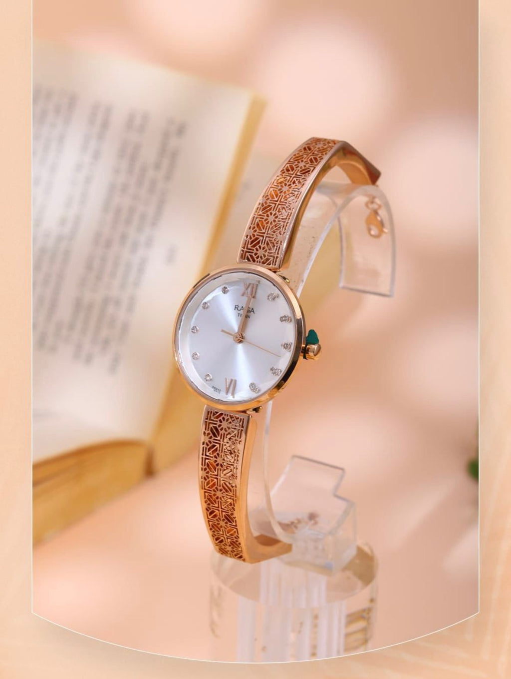 Elara Rose Gold Watch