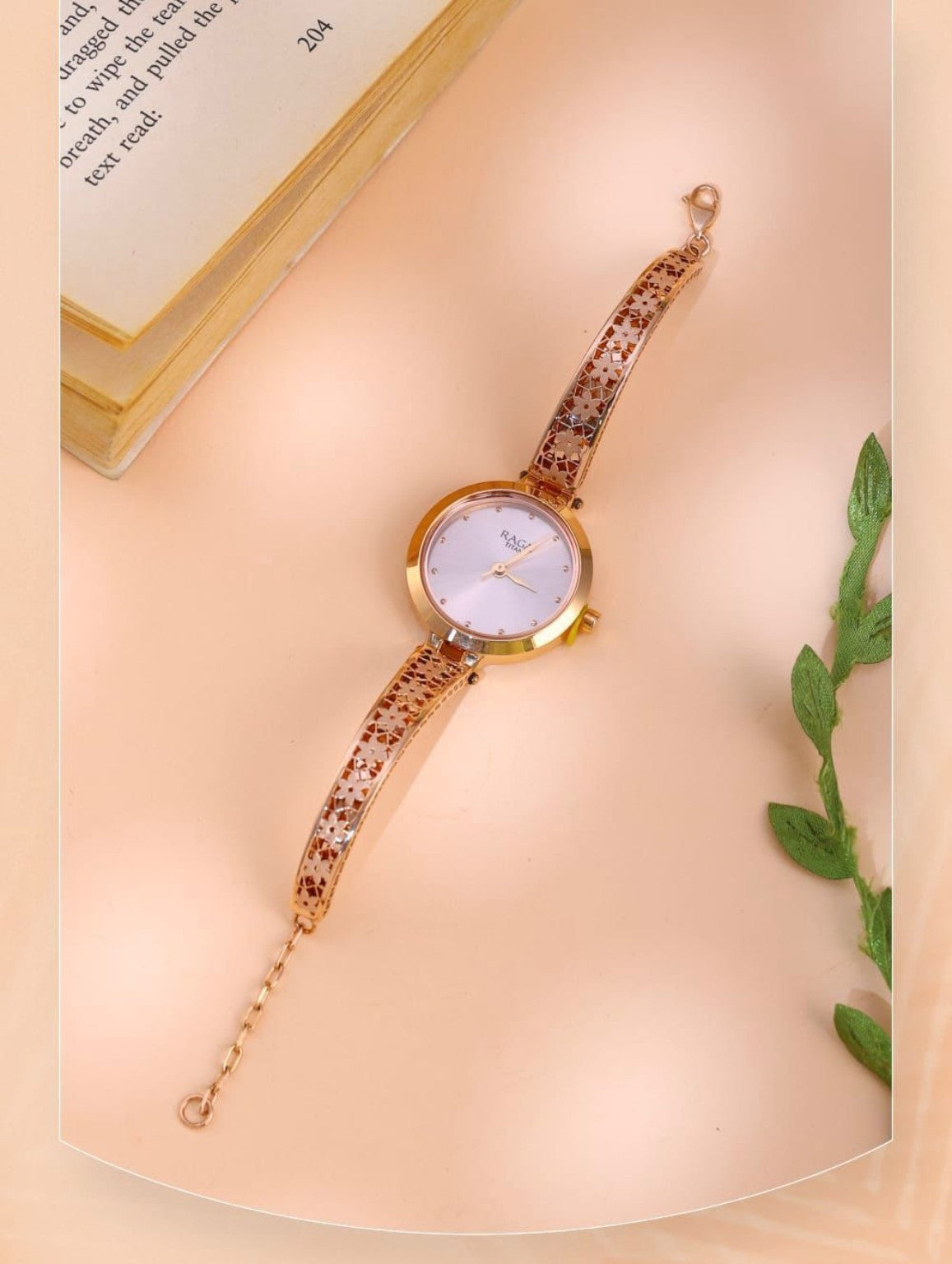 Vaanya Rose Gold Watch