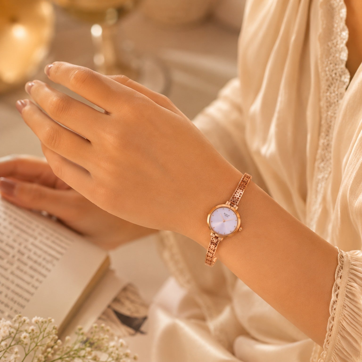 Vaanya Rose Gold Watch