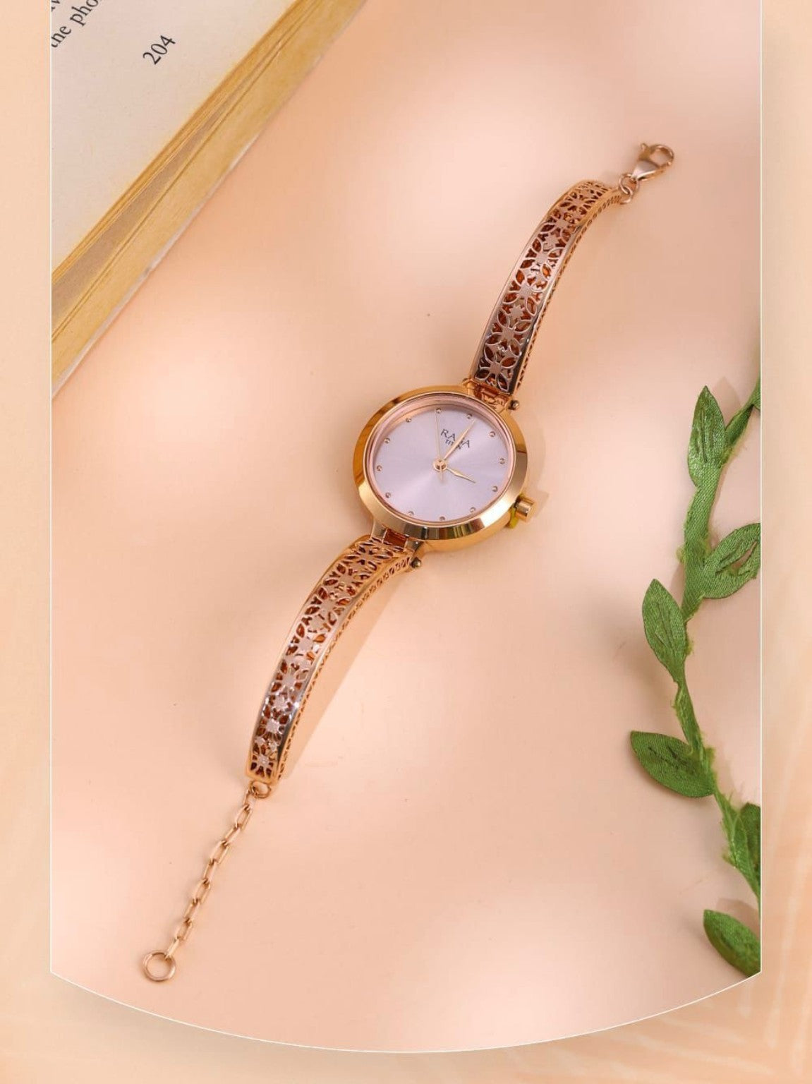 Avenya Rose Gold Watch