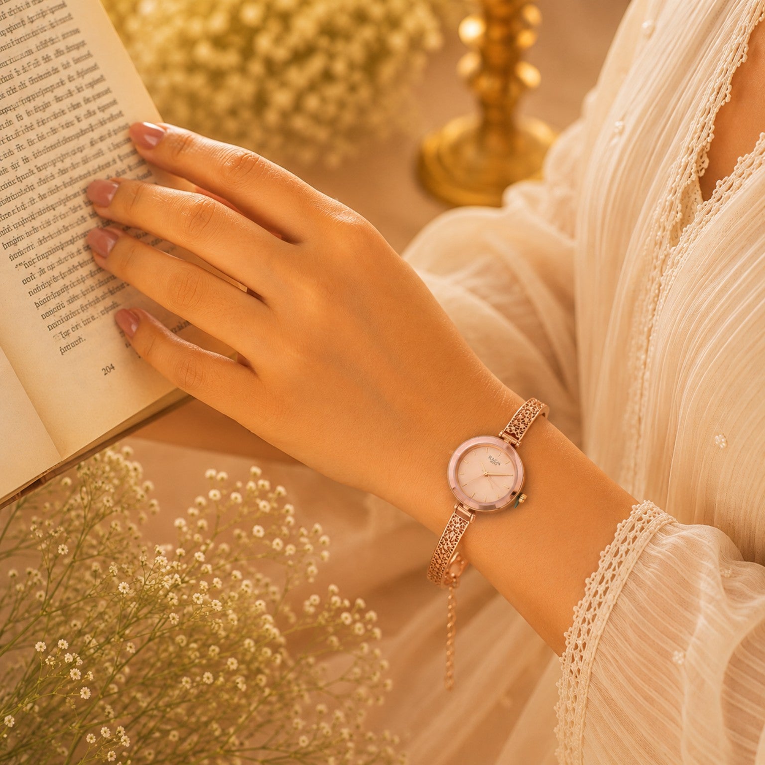 Vaidehi Blush Luxe Watch