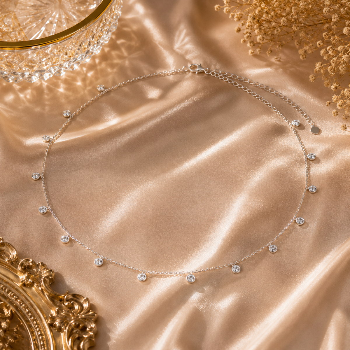 Crystal Dew Belly Chain