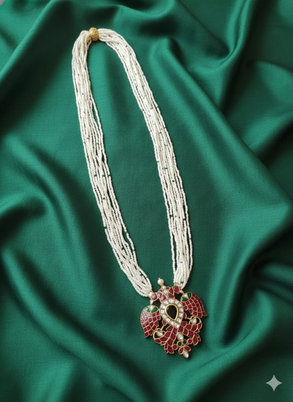 Mayuri Ruby Kundan Pearl Haram