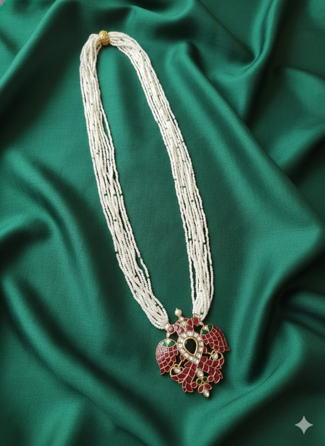 Mayuri Ruby Kundan Pearl Haram