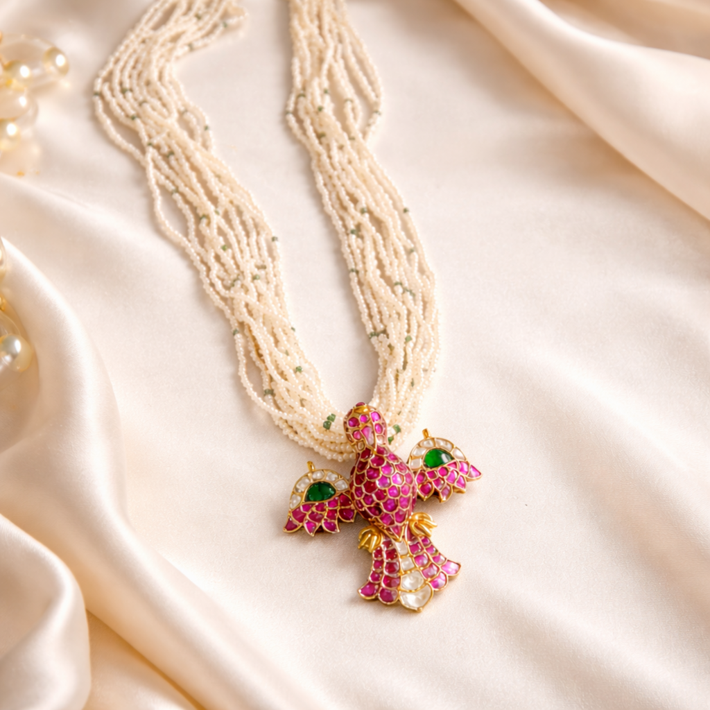 Ruby Emerald Eagle Pearl Haar