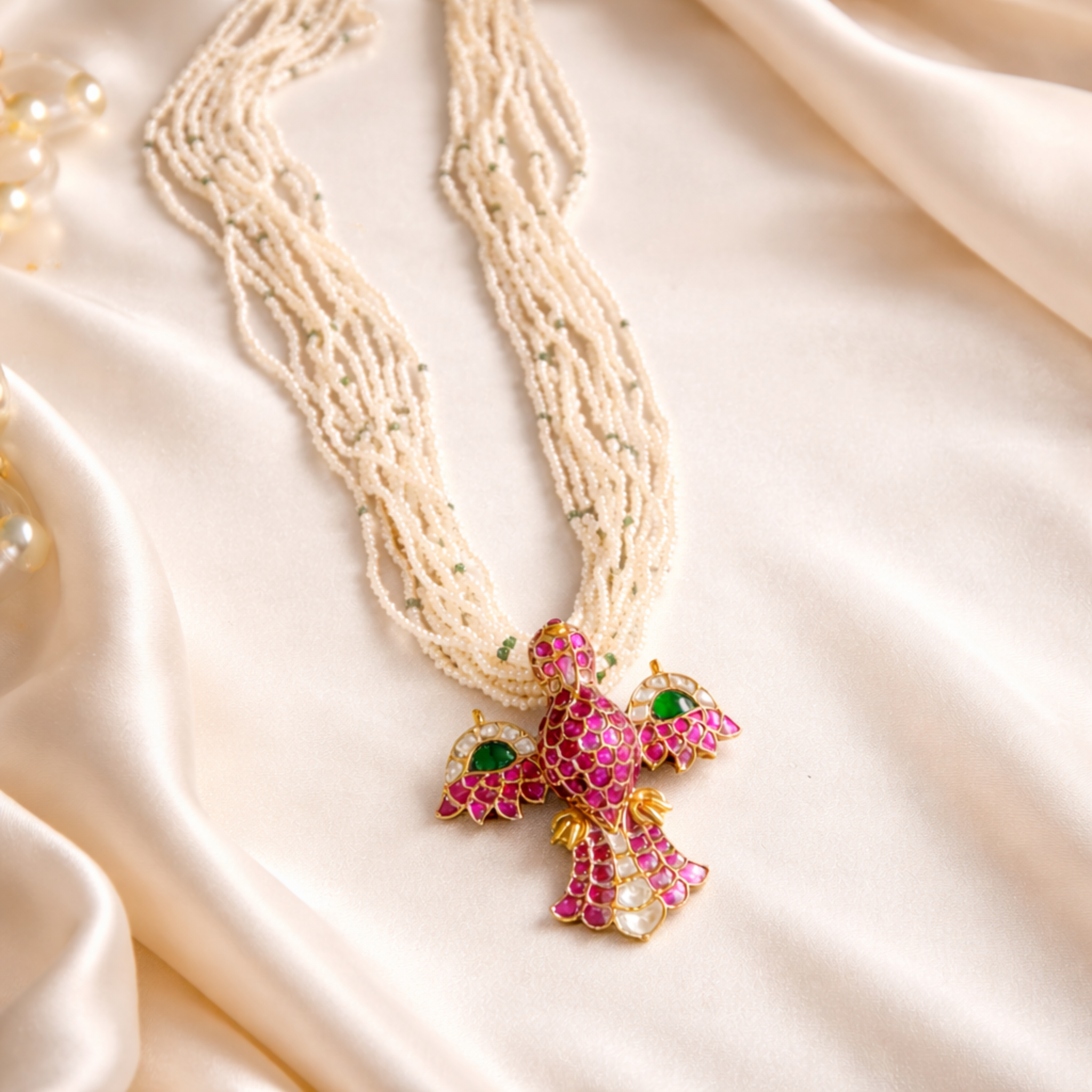 Ruby Emerald Eagle Pearl Haar