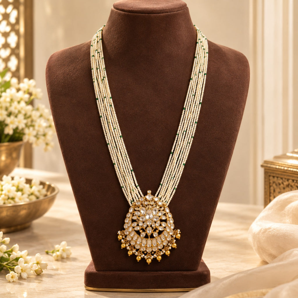 Chandrika Polki Statement Pendant