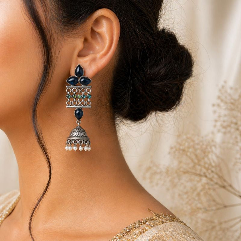 Neel Tara Jhumkas