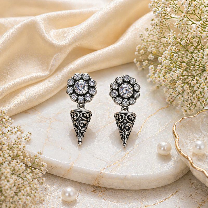 Celestia Halo Jhumka