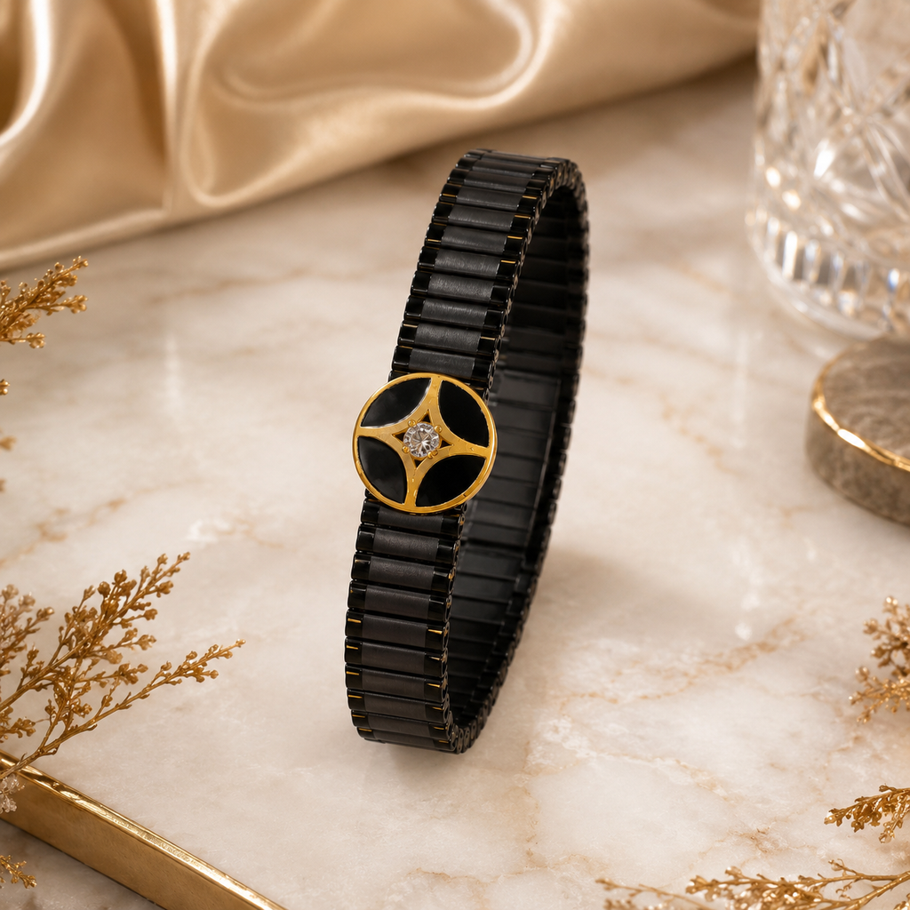 Vedant Noir Bracelet