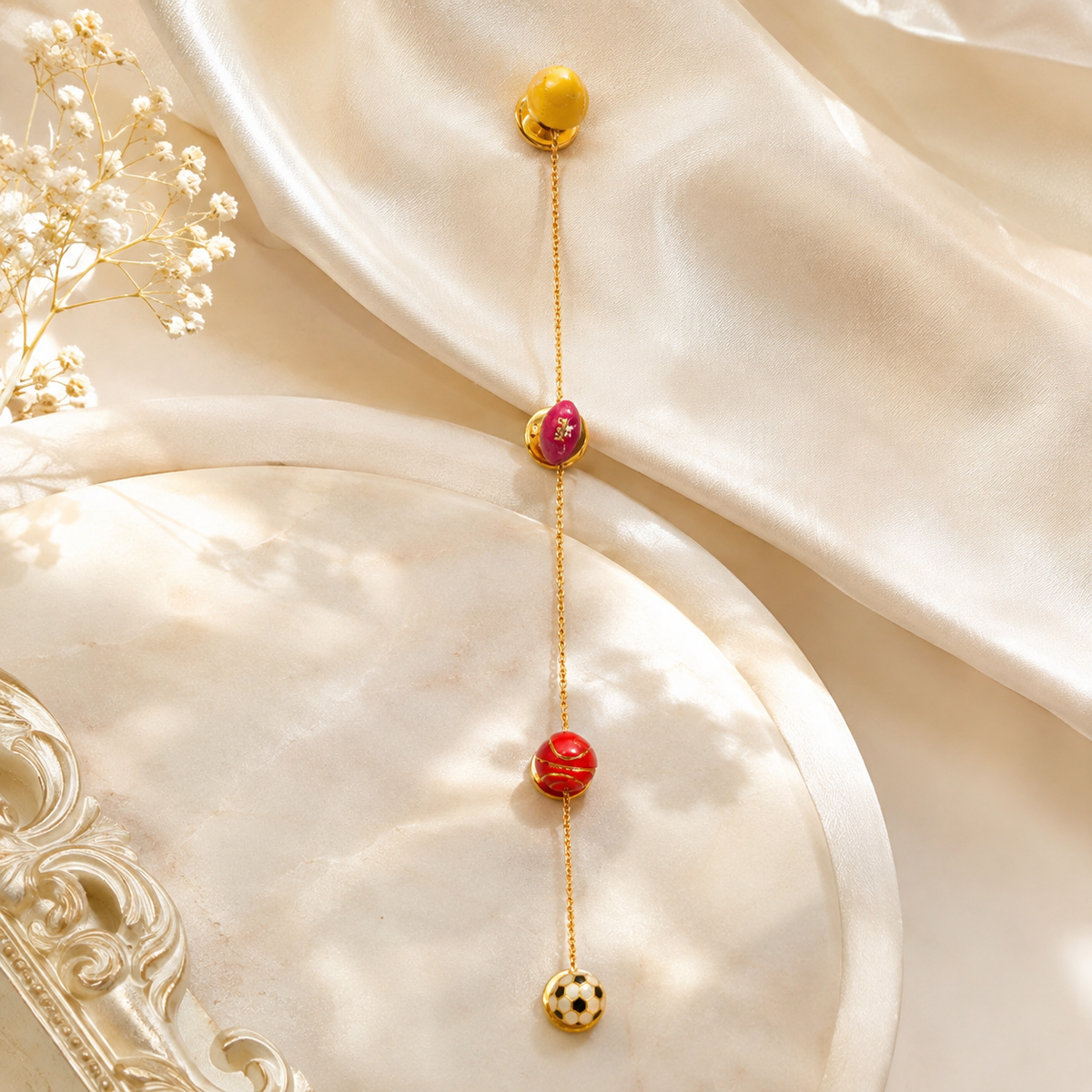 Rangveer Kurta Button Set