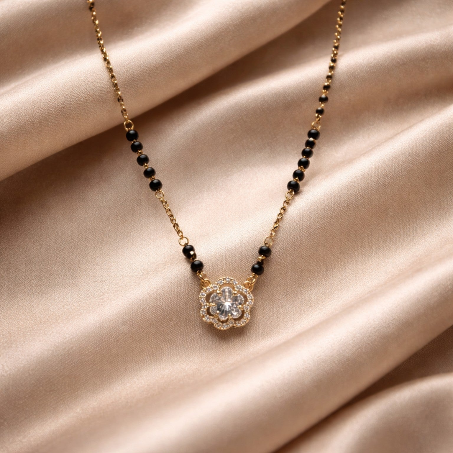 Floral Spark Mangalsutra