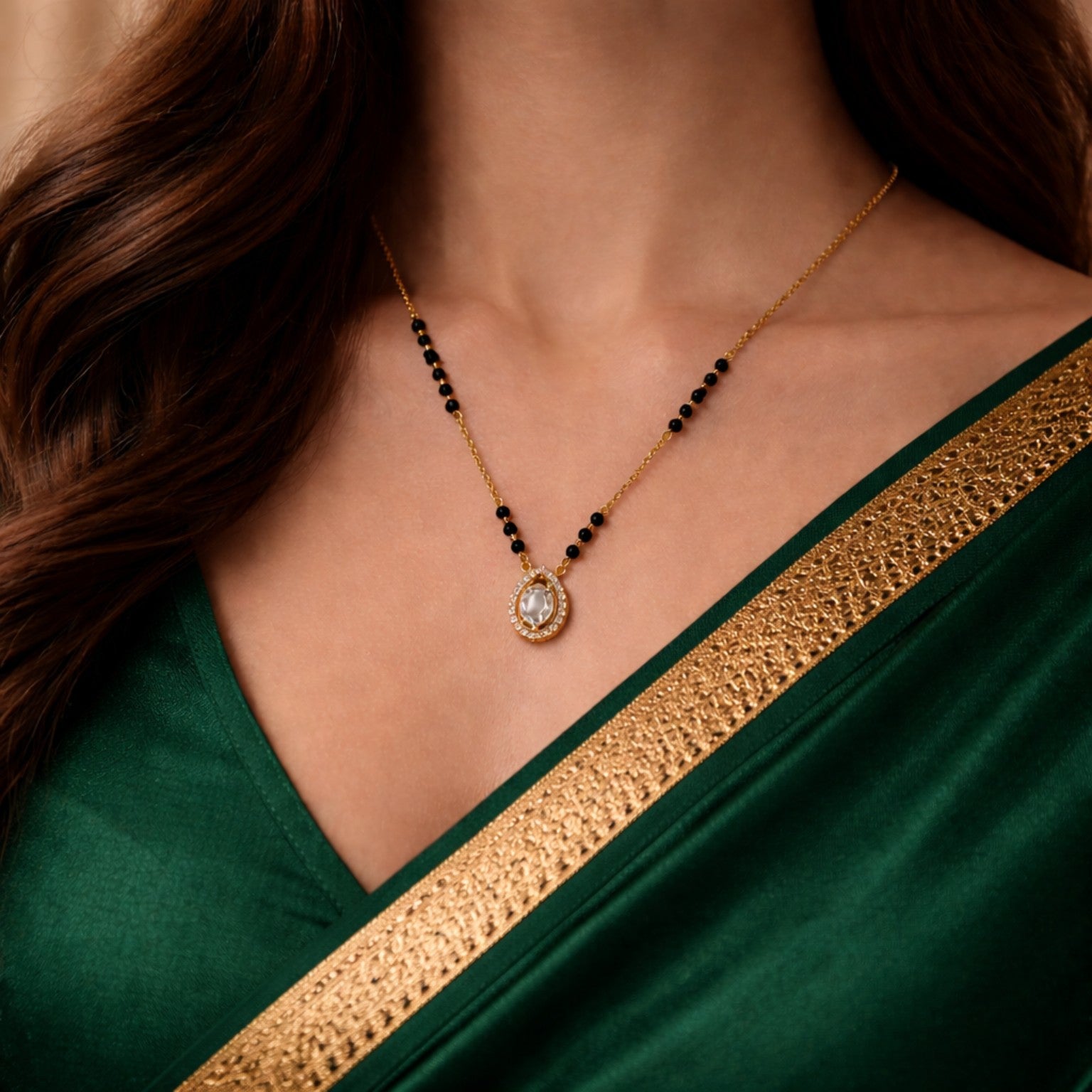 Oval Radiance Mangalsutra