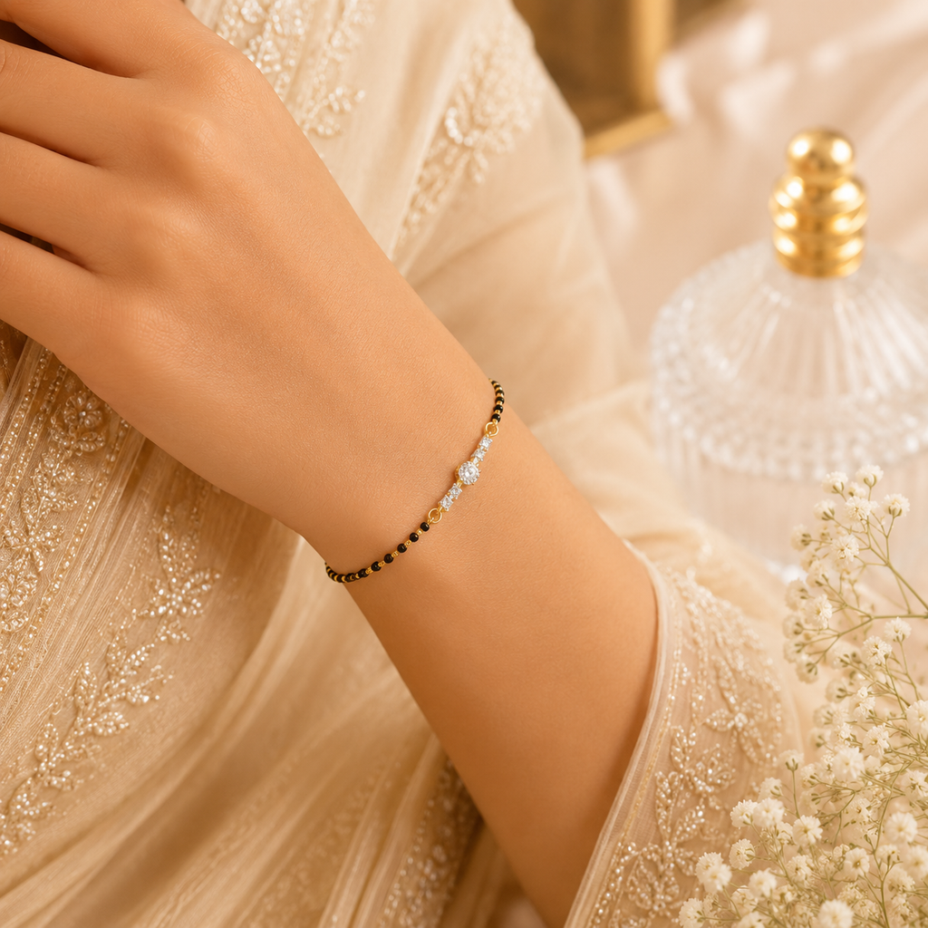 Vaidehi Spark Mangalsutra Bracelet
