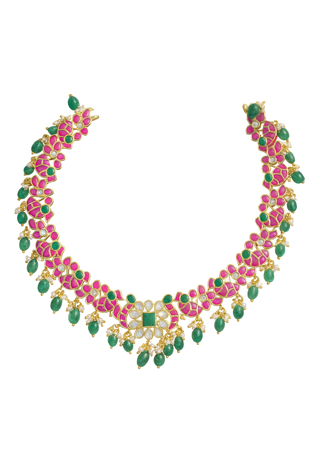 Emerald Green Drop Necklace