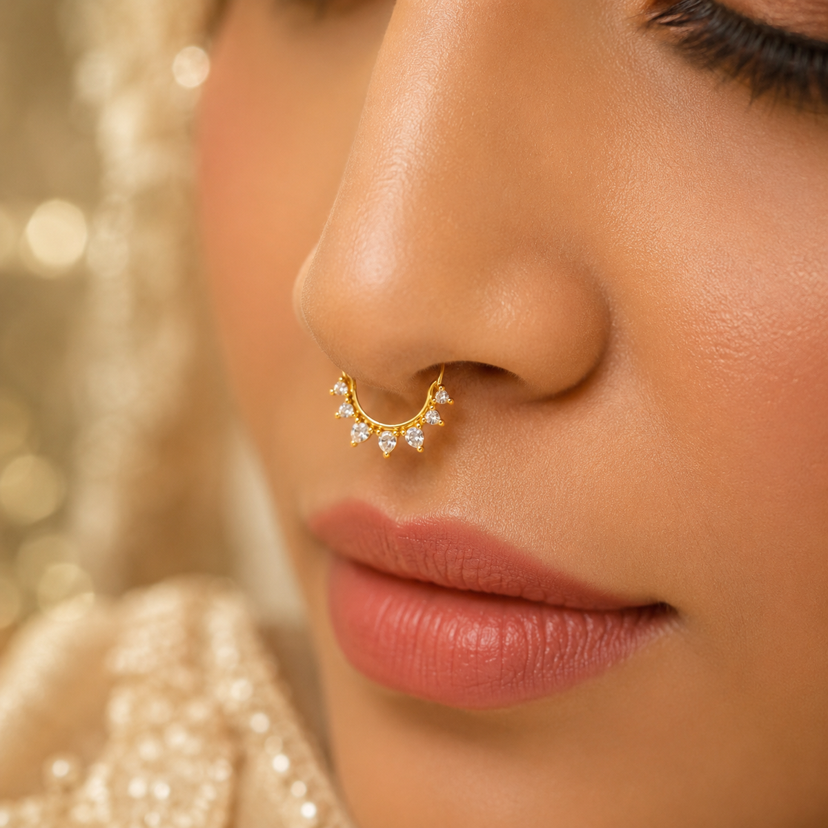 Sharvini Nose Pin