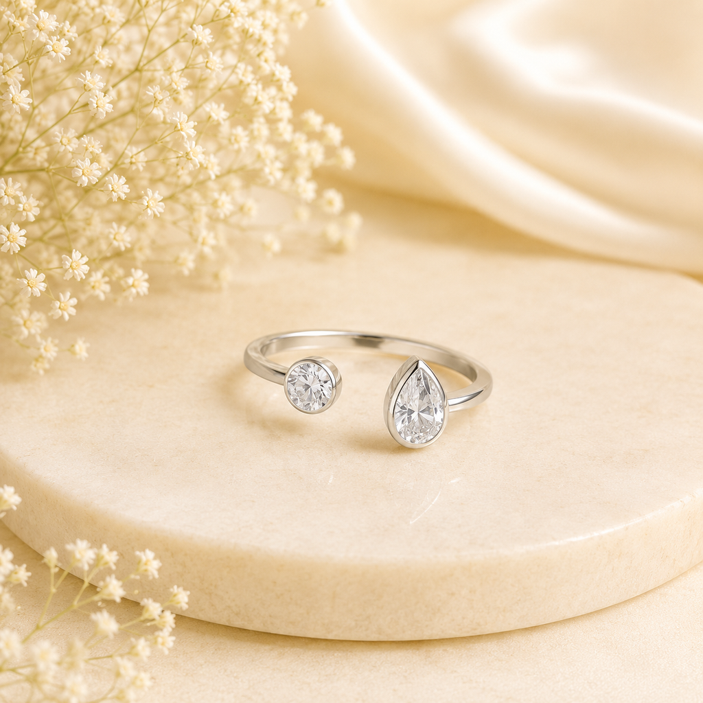 Vanya Duo Spark Ring