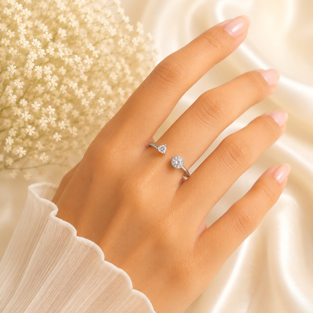 Tara Twin Spark Ring