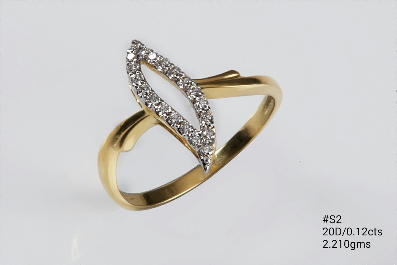 Marquise Shaped Diamond Ring
