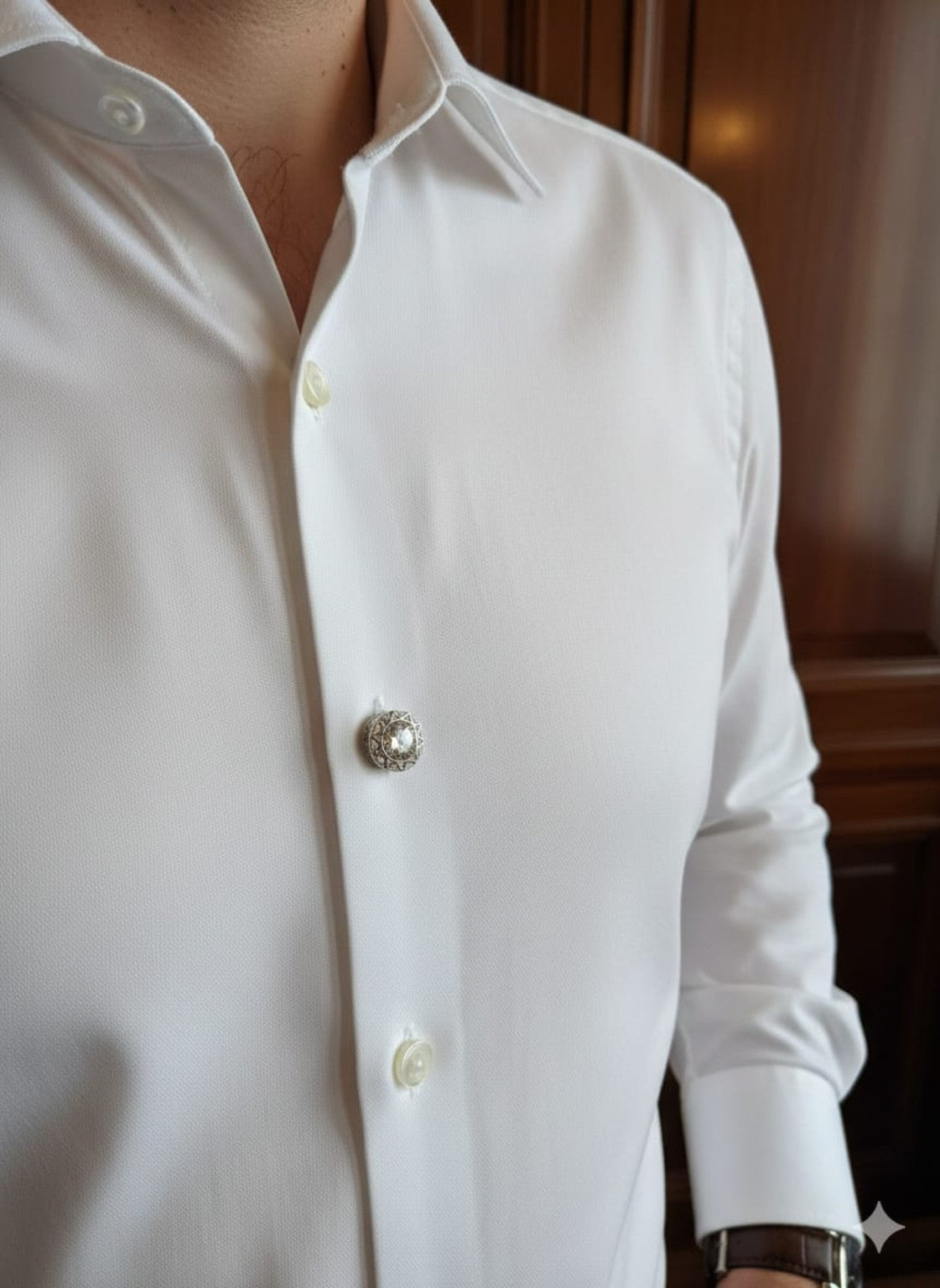 Celestia Star Shirt Button