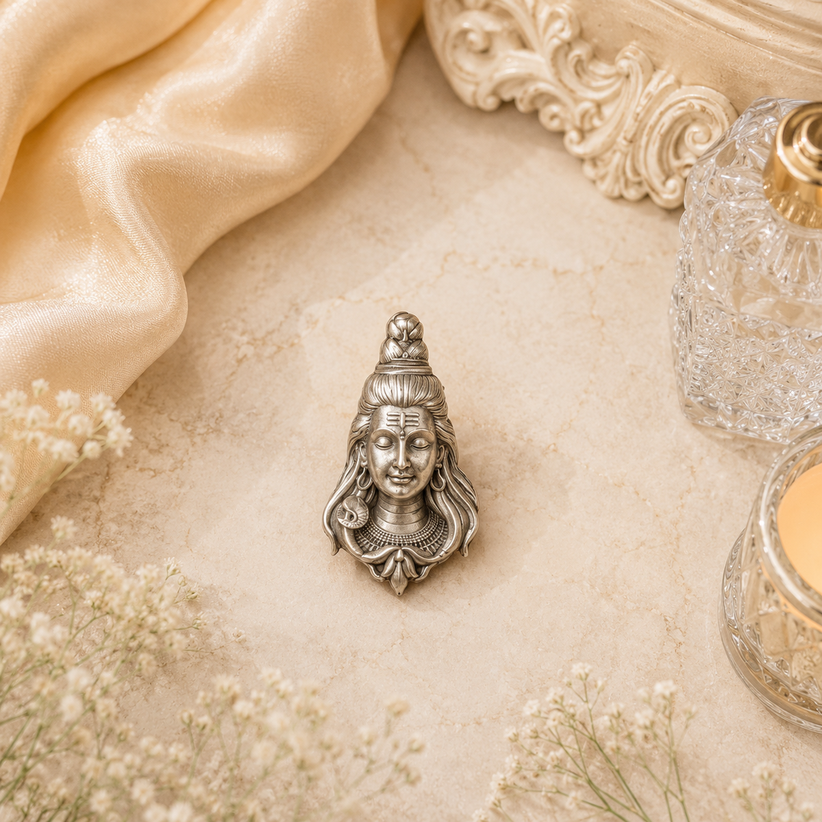 Mahirudra Crest Button