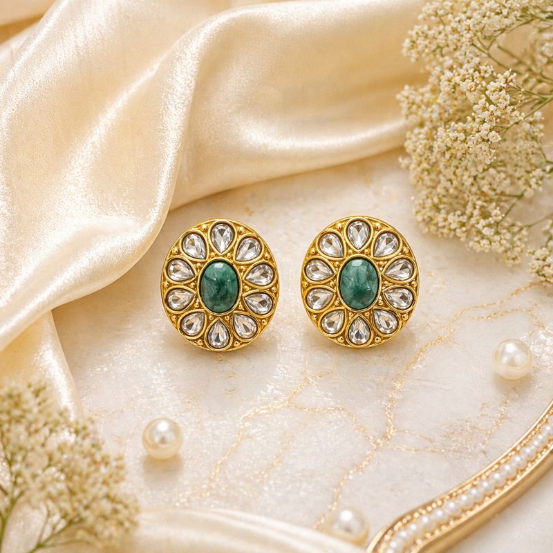 Elaris Moissanite Studs