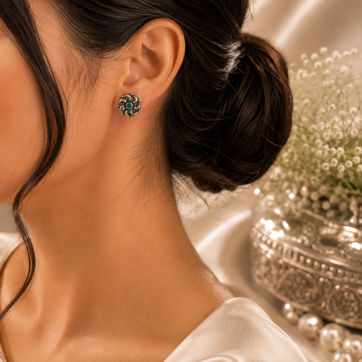Aarini Spiral Studs
