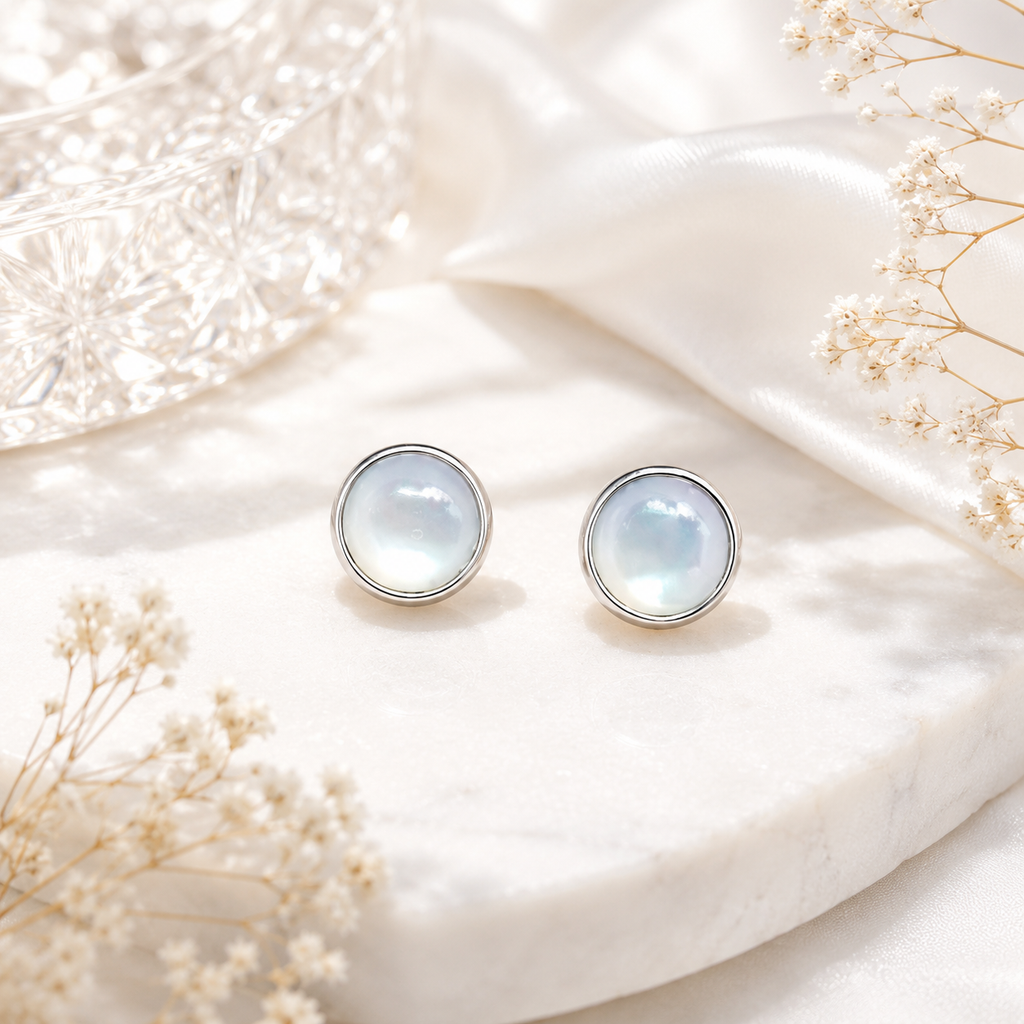 Moon Glow Studs