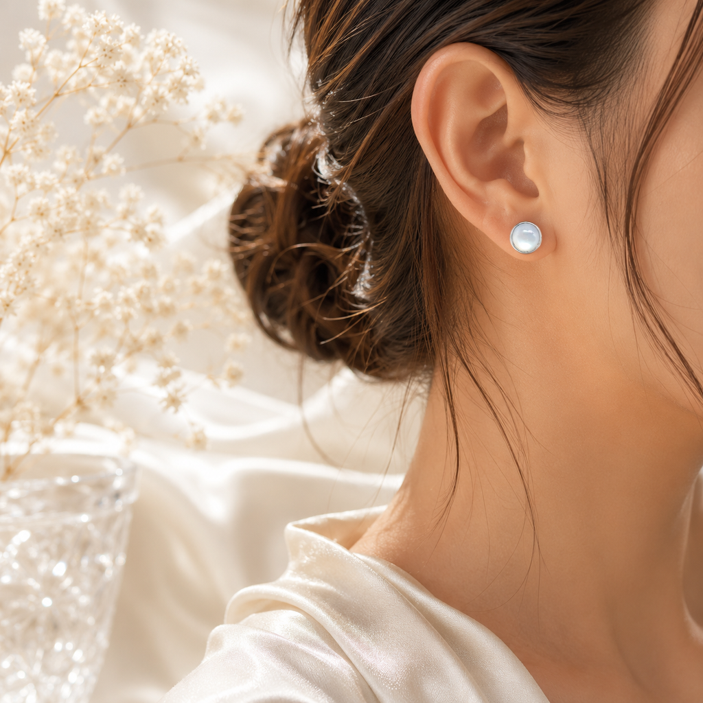 Moon Glow Studs