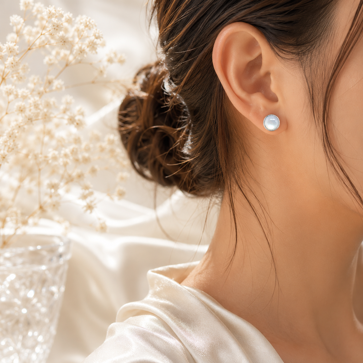 Moon Glow Studs