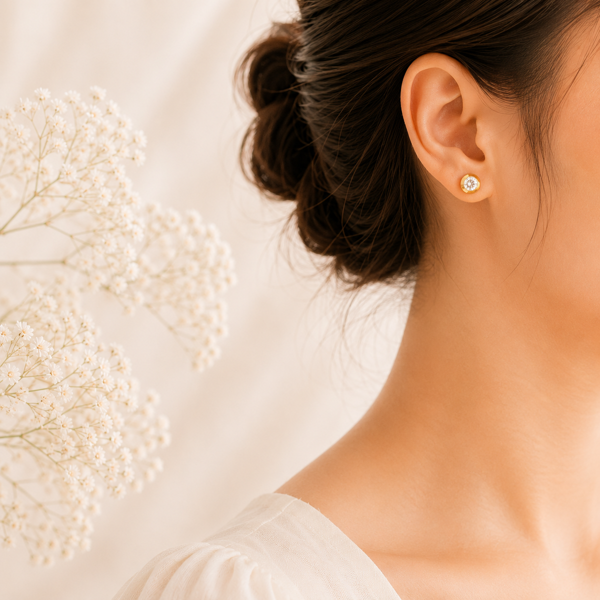 Ishani Solitaire Studs