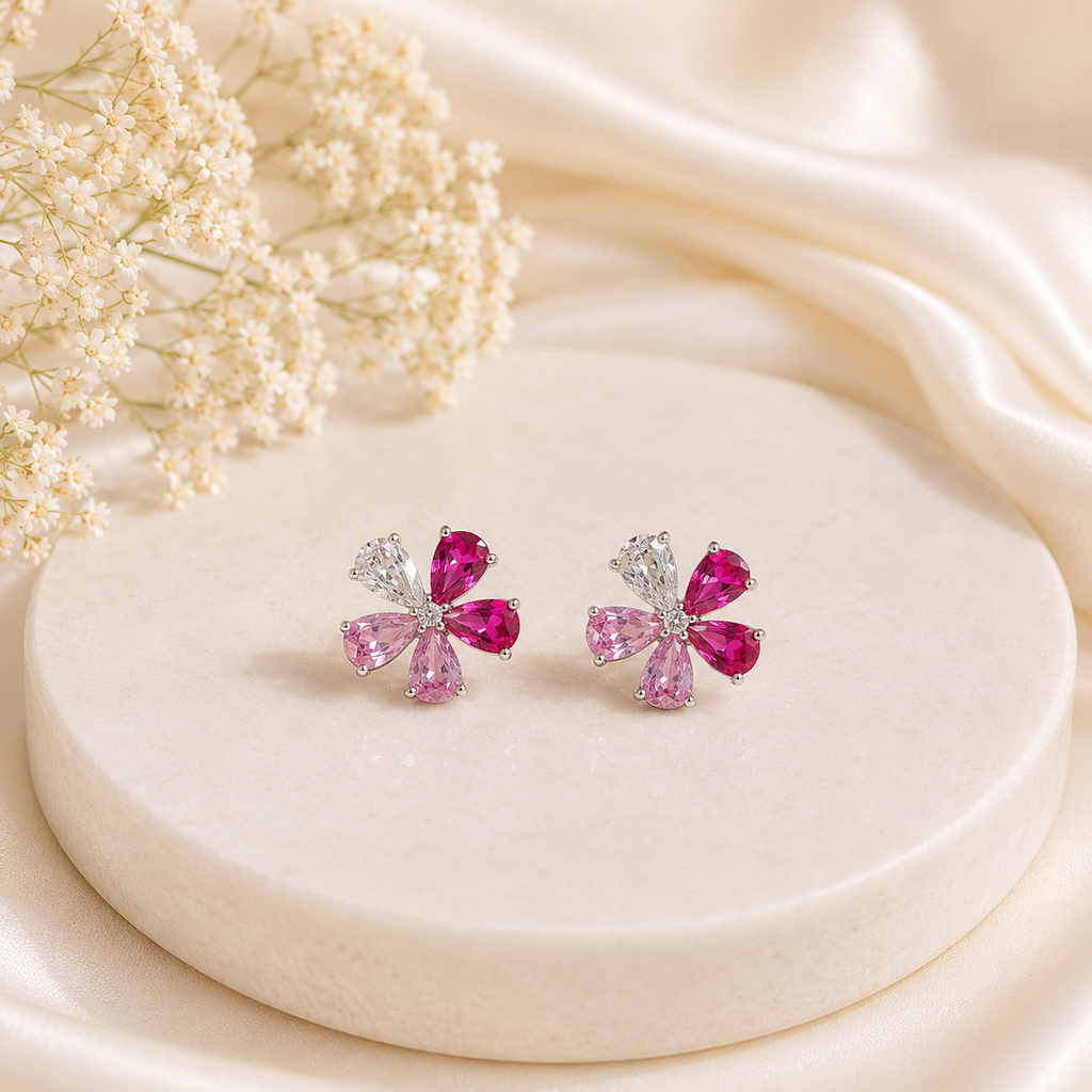 Anvika Heart Studs