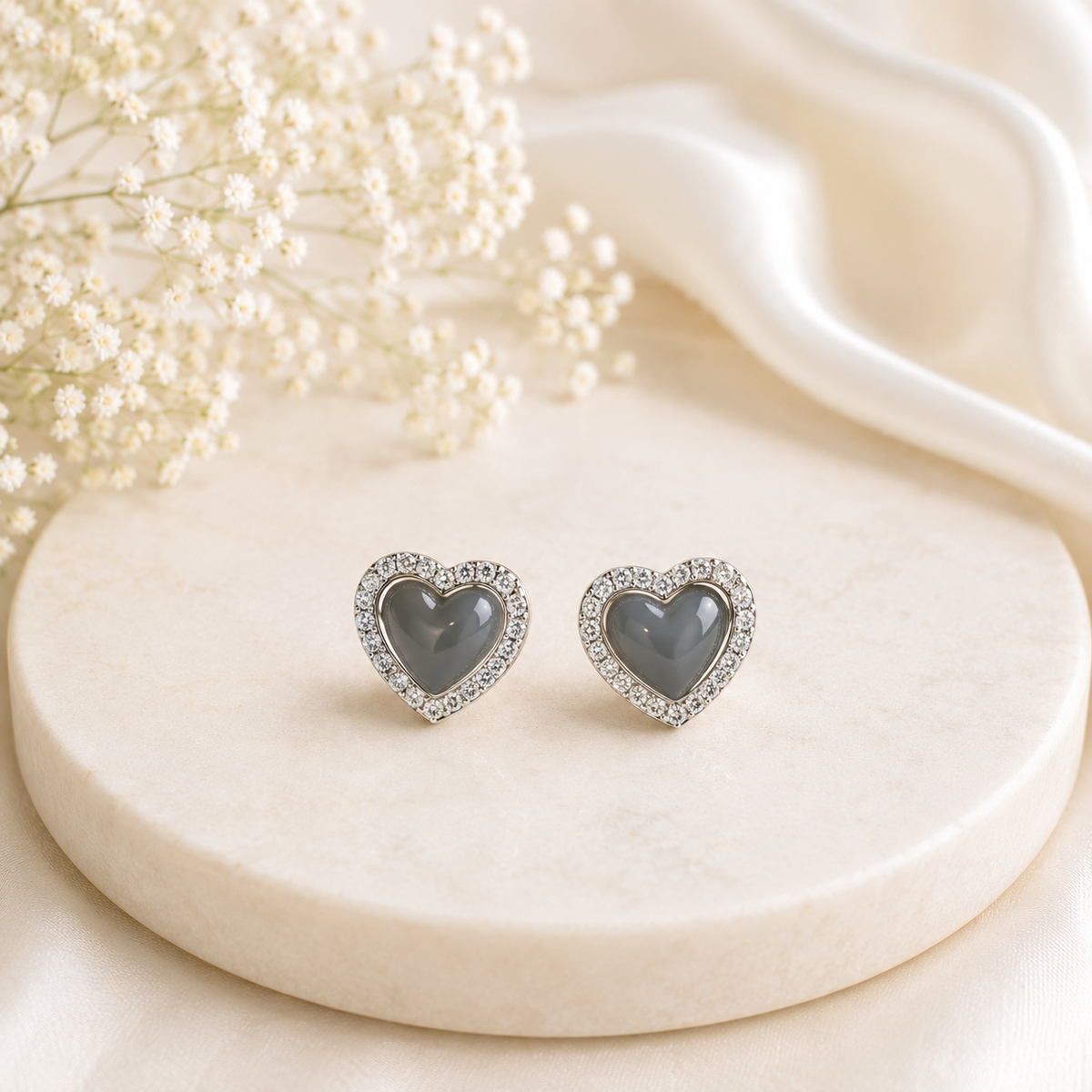 Charulata Heart Studs