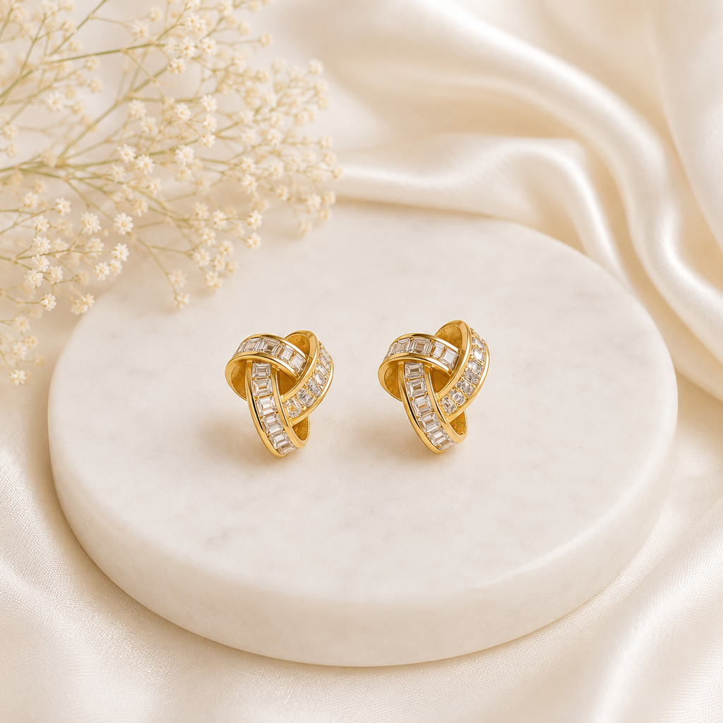 Advika Knot Studs