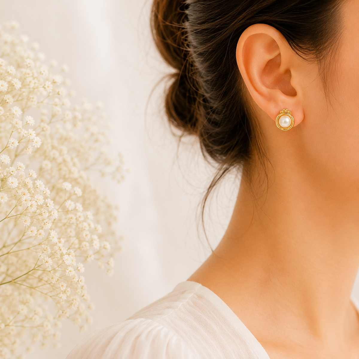 Mrinal Pearl Studs