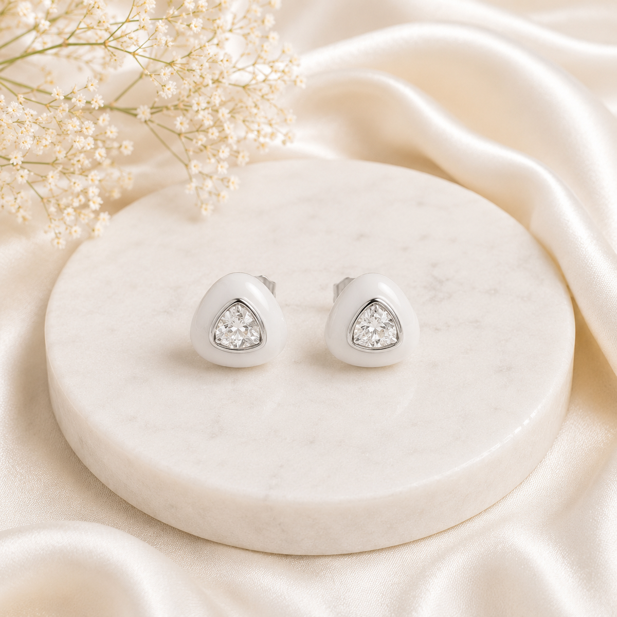 Triveni Pearl Studs