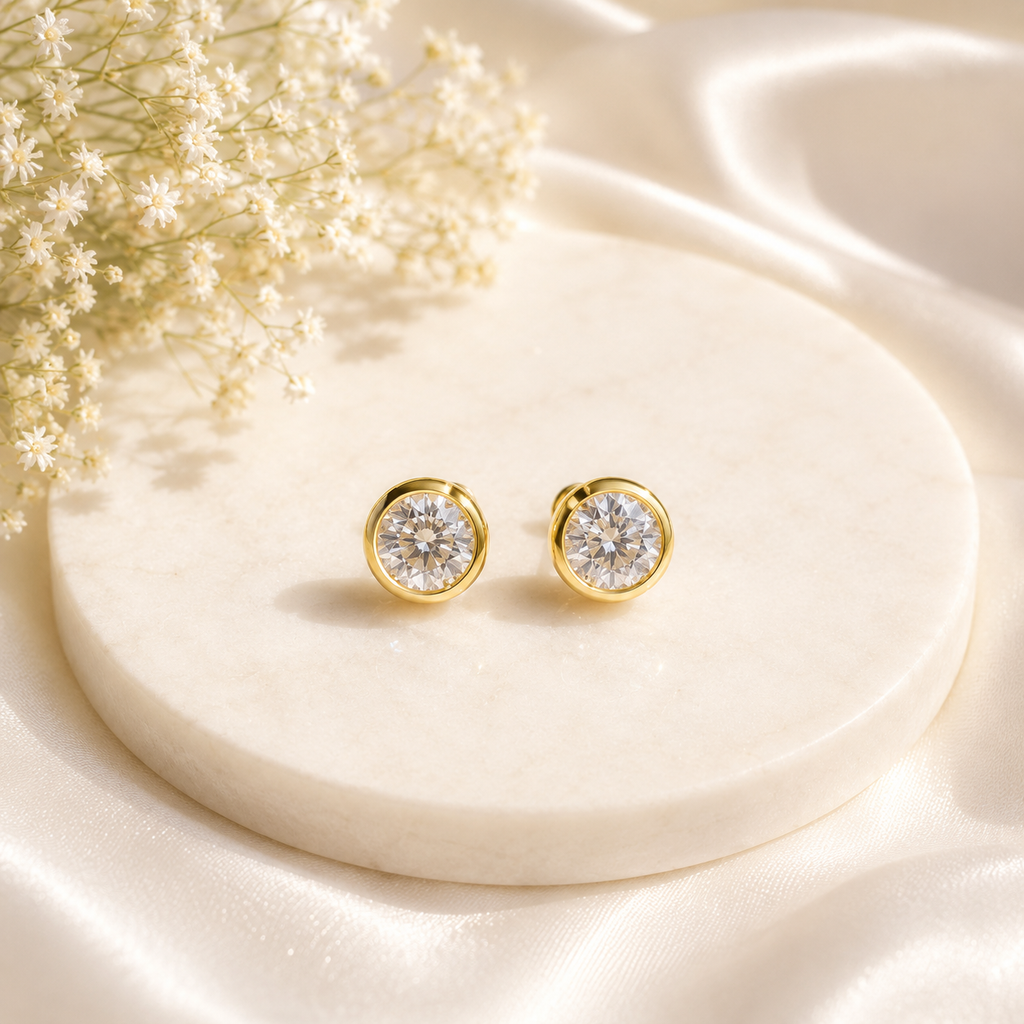 Vedika Solitaire Studs