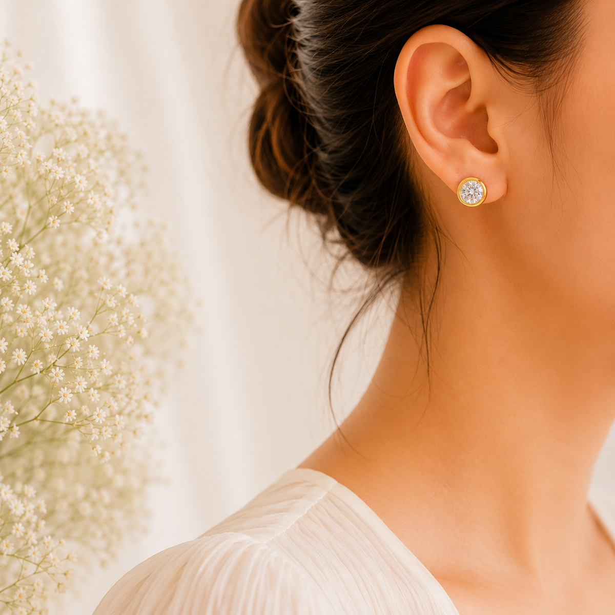 Vedika Solitaire Studs