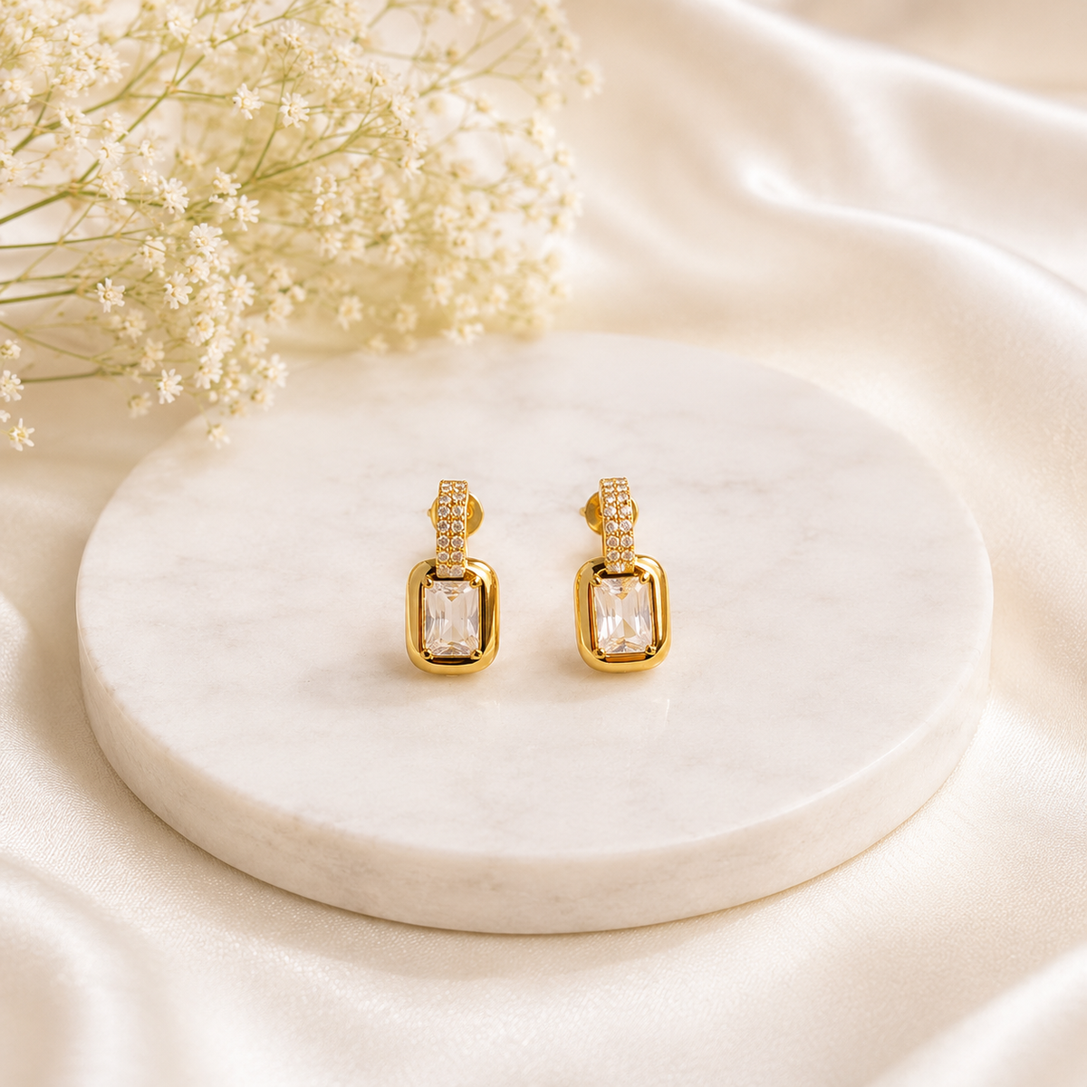 Aurelia Halo Studs