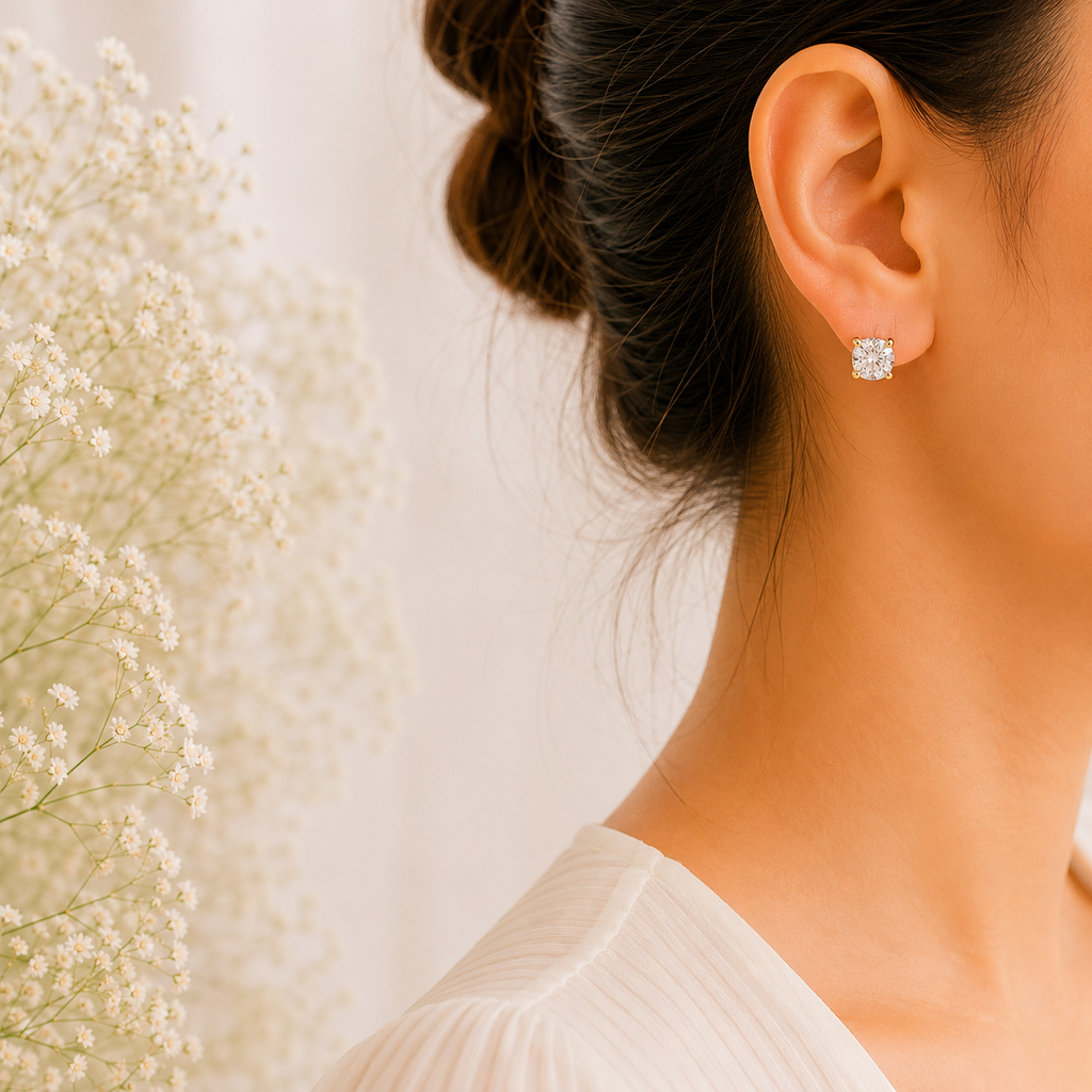 Vyoma Solitaire Studs