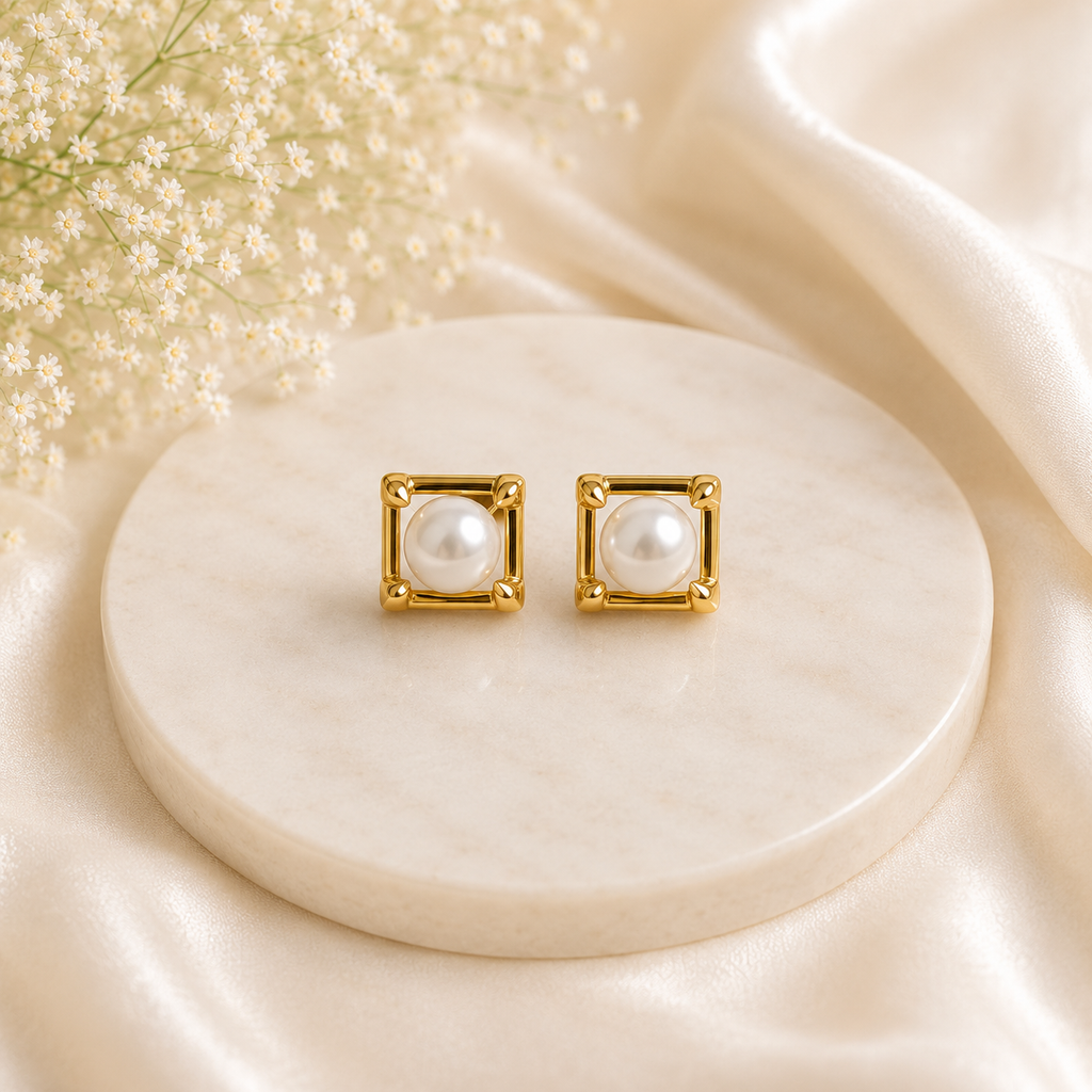 Tarika Pearl Studs