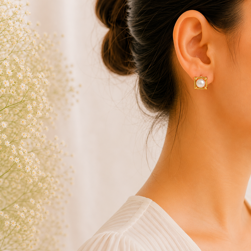 Tarika Pearl Studs
