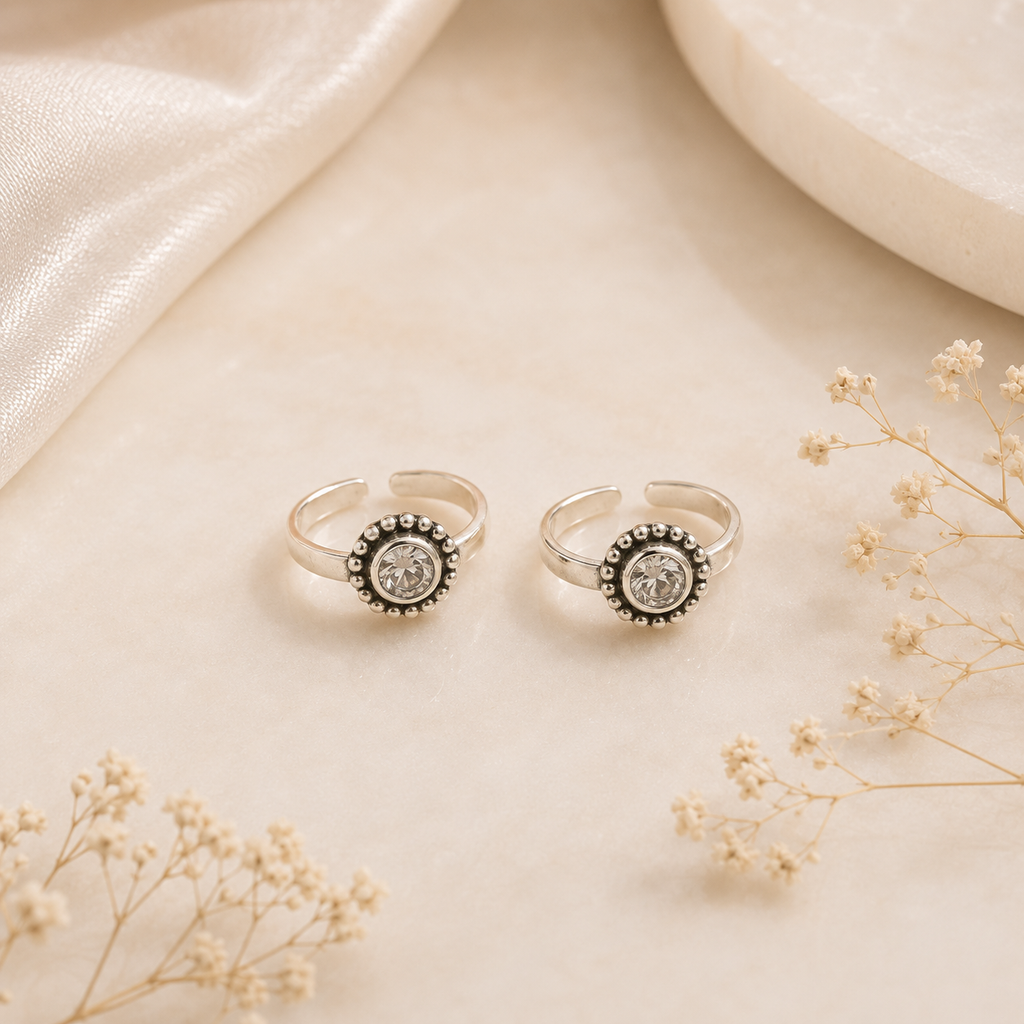 Tarika Halo Toe Rings