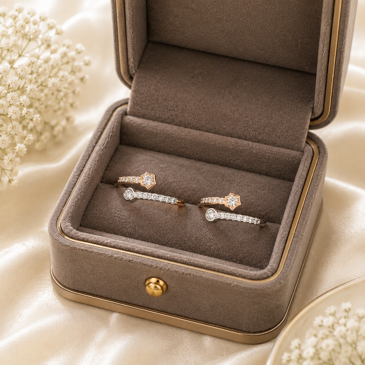 Celeste Dual-Tone Toe Ring