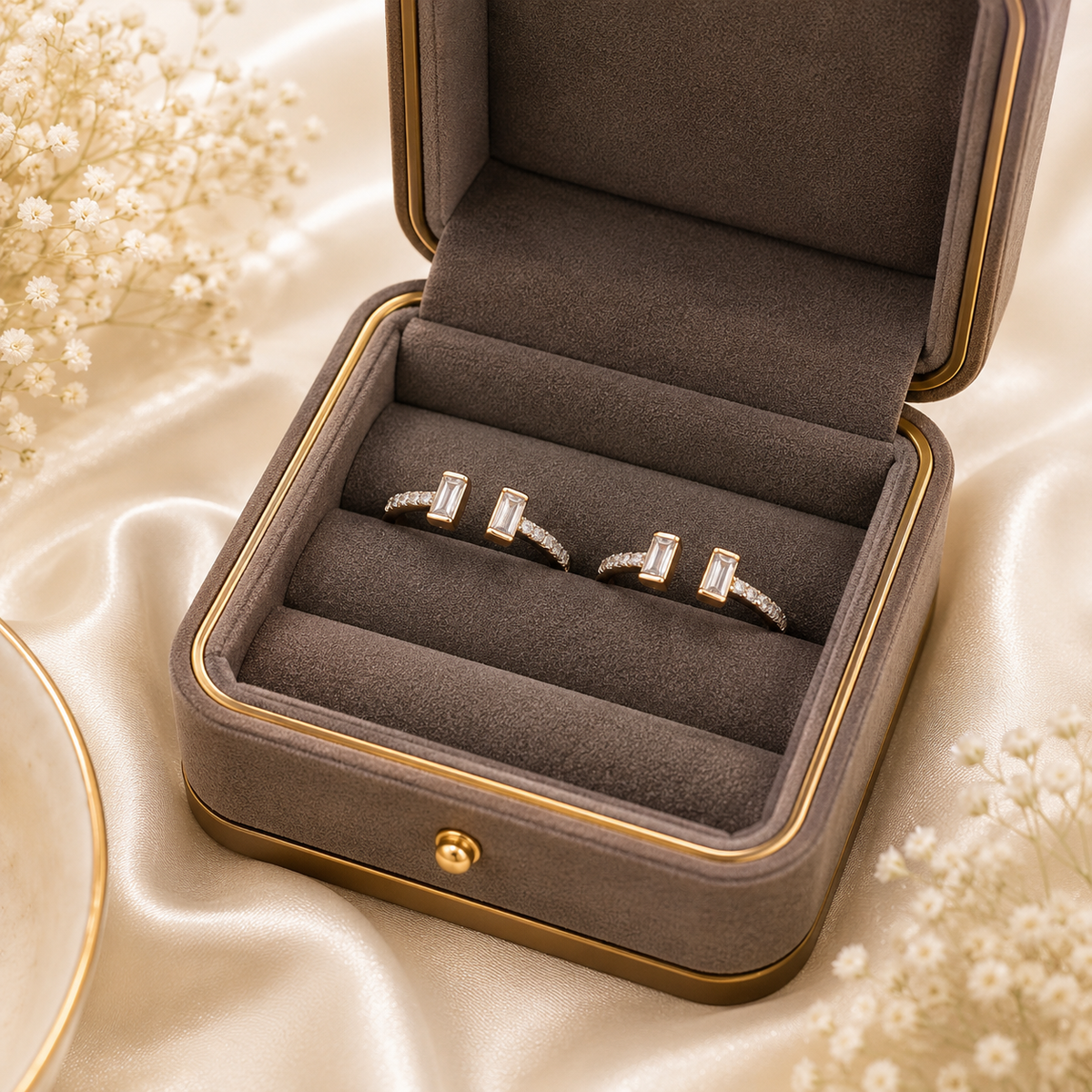 Celestial Baguette Toe Ring