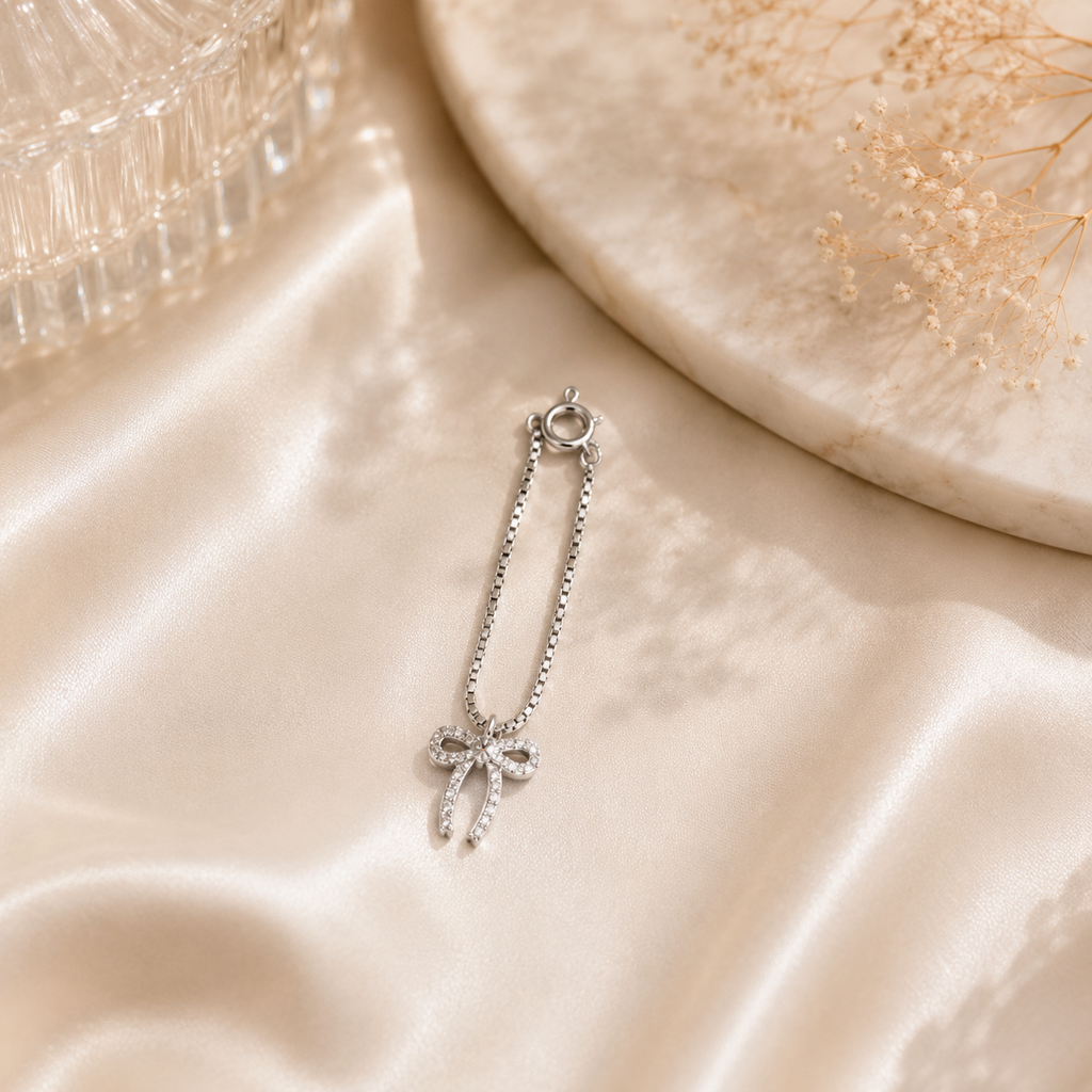 Aster Bow Watch Charm